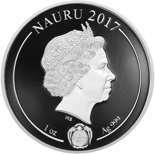 1 oz Reformācija 2017 Nauru sudraba monēta (2)