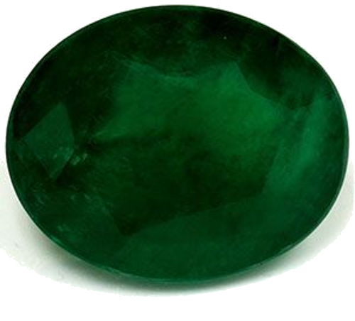 4.14 carat GREEN Oval Smaragdas (1)