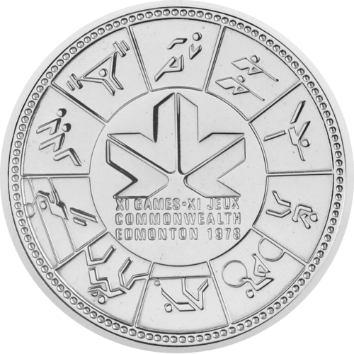 1 dolārs Kanāda Elizabete II sudraba monēta (1)