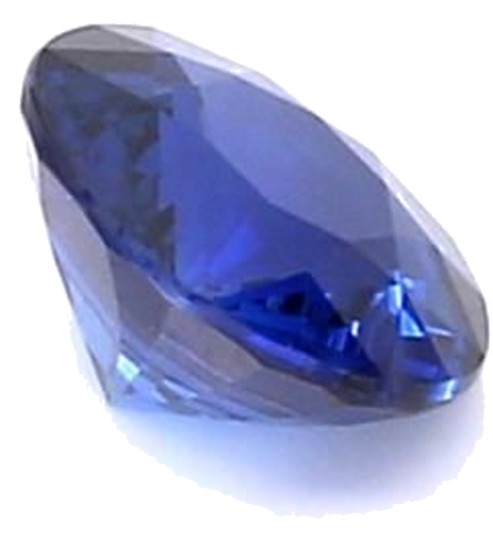 0.67 carat BLUE BRILLIANTSTEP cut Round Safyras (1)