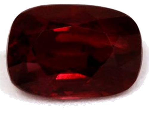 1.16 carat RED Cushion Rubinas (1)