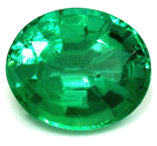 2.23 carat GREEN Oval Smaragdas (1)