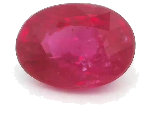 1.01 carat RED Oval Rubinas (1)