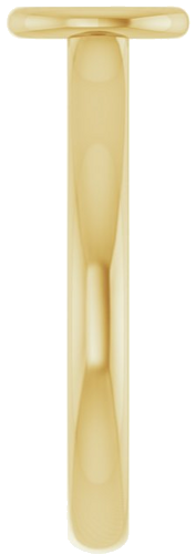 Sužadėtuvių Žiedas „Bezel-Set Solitaire“ 585 Geltonojo Aukso Oval 6mm x 4mm (4)