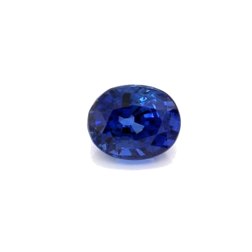 2.38 carat BLUE BRILLIANTSTEP cut Oval Safyras (1)
