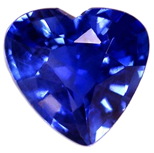 1.14 carat BLUE Heart Safyras (1)