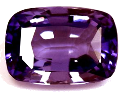3.65 carat PURPLE Cushion Safyras (1)