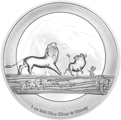 1 oz “Hakuna Matata” 2021 Niue sudraba monēta (1)