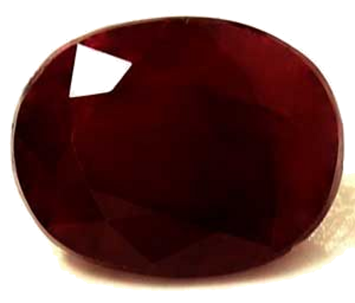 2.66 carat RED Oval Rubinas (1)