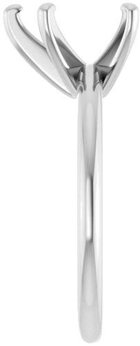 Sužadėtuvių Žiedas „Solitaire“ 585 Baltojo Aukso Pear Shape 10mm x 7mm (4)