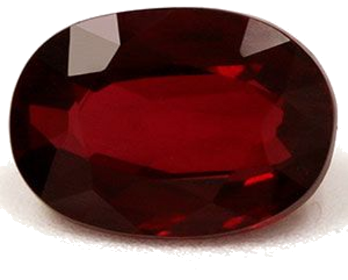 1.3 carat RED Oval Rubinas (1)
