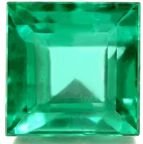 3.56 carat GREEN Square Smaragdas (1)
