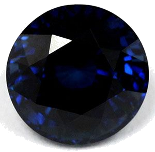 2.21 carat BLUE Round Safyras (1)