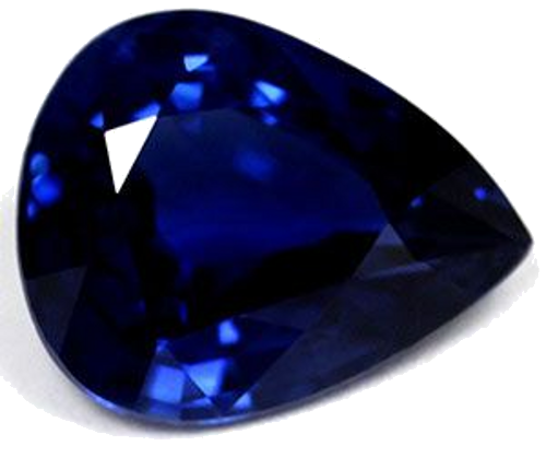 3.59 carat BLUE Pear Safyras (1)