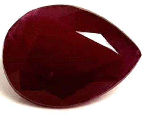 2.24 carat RED Pear Rubinas (1)
