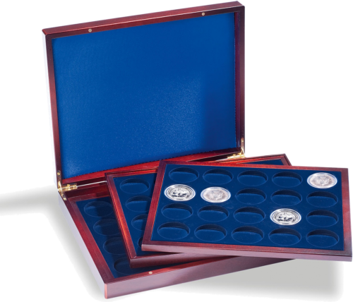 Coin box Volterra Trio de Luxe 41 mm. coin capsules (1)