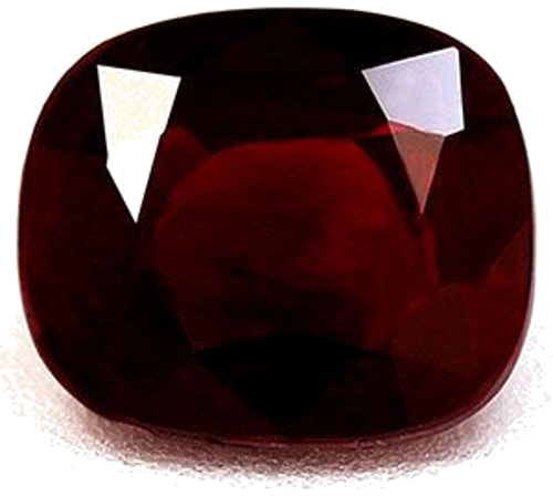 1.01 carat RED Cushion Rubinas (1)