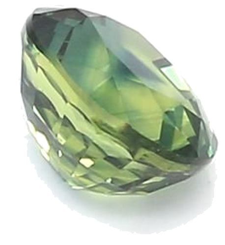 1.11 carat GREEN BRILLIANTSTEP cut Oval Safyras (1)