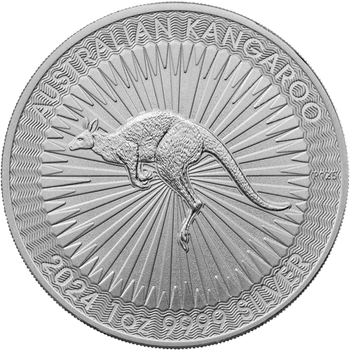 1 oz Кенгуру 2024 Австралия .9999 cеребряная монета (1)