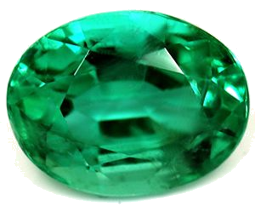 1.45 carat GREEN Oval Smaragdas (1)