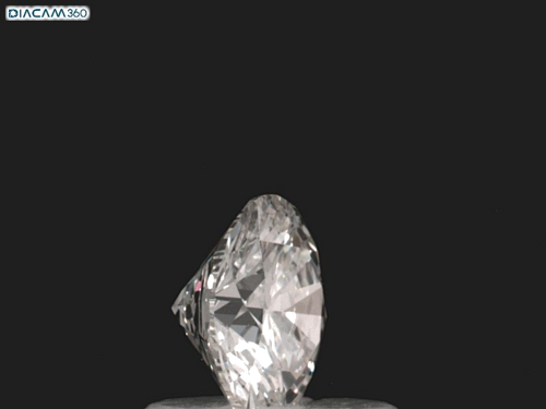 0.65 carat I-VVS2 GD cut Natūralus Round Deimantas (1)