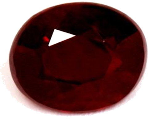 0.8 carat RED Oval Rubinas (1)