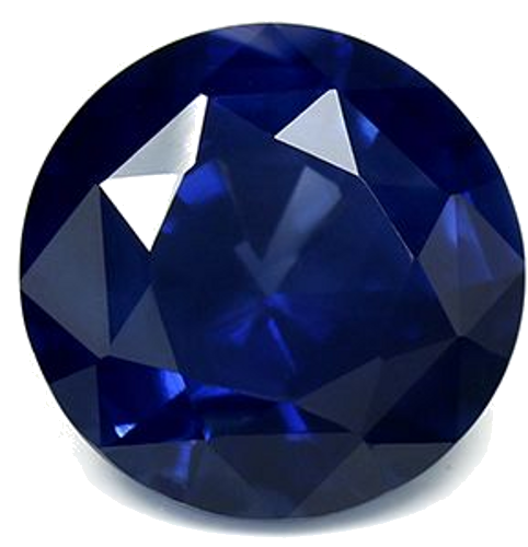 4.55 carat BLUE Round Safyras (1)