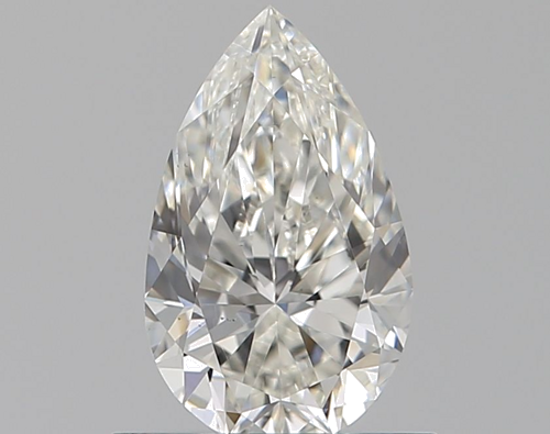 0.7 carat H-VS2 Natūralus Pear Deimantas (1)