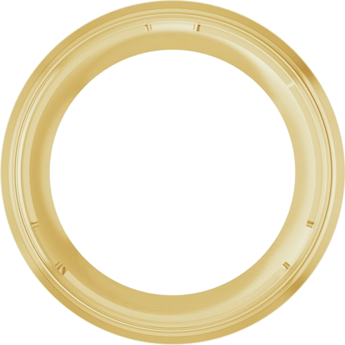 14K Yellow 12 mm Round Slide Pendant Mounting (1)