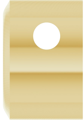 Pakabukas „Solitaire“ 417 Geltonojo Aukso Round 4.1mm (3)