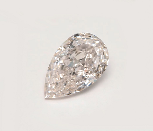 0.4 carat Faint  Pink-VVS1 Natūralus Pear Deimantas (1)