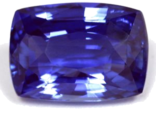 4.38 carat BLUE Cushion Safyras (1)