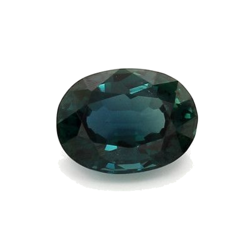 1.76 carat BLUE BRILLIANTSTEP cut Oval Safyras (1)