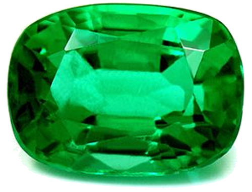 1.0 carat GREEN Cushion Smaragdas (1)
