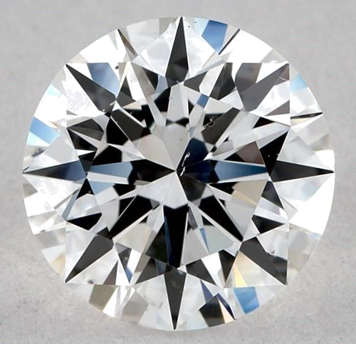 1.01 carat D-SI1 Excellent cut Natūralus Round Deimantas (1)