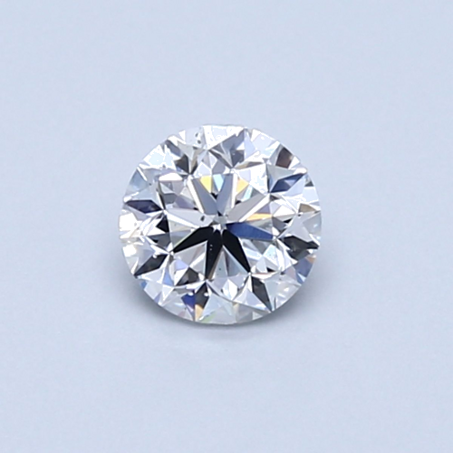 0.46 carat D-SI1 GD cut Natūralus Round Deimantas (1)