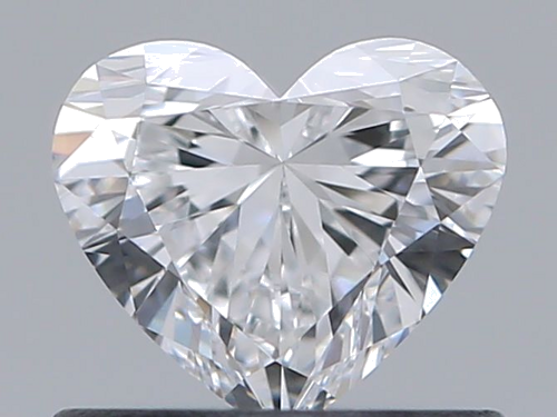 0.51 carat D-VVS1 Natūralus Heart Deimantas (1)