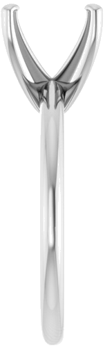 Sužadėtuvių Žiedas „Solitaire“ 585 Baltojo Aukso Square 7mm (4)