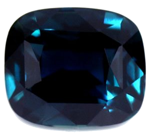 1.03 carat BLUE Cushion Safyras (1)