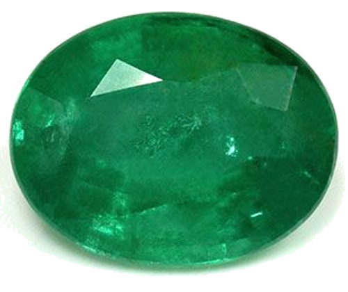 3.08 carat GREEN Oval Smaragdas (1)