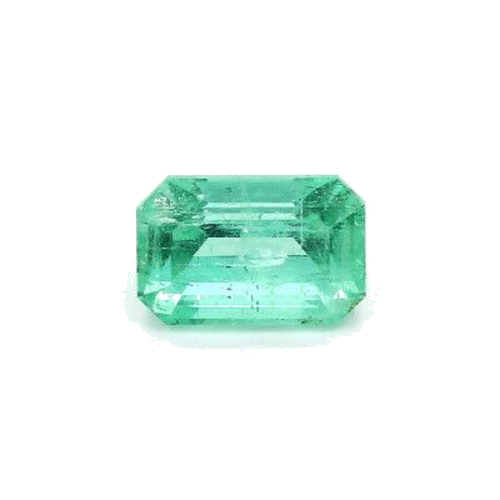 4.06 carat GREEN STEP cut Octagonal Smaragdas (1)