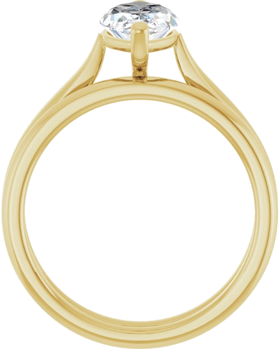 14K Yellow 12x6 mm Marquise Engagement Ring Mounting (7)