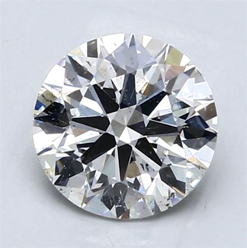 2.05 carat E-SI2 Excellent cut Natūralus Round Deimantas (1)