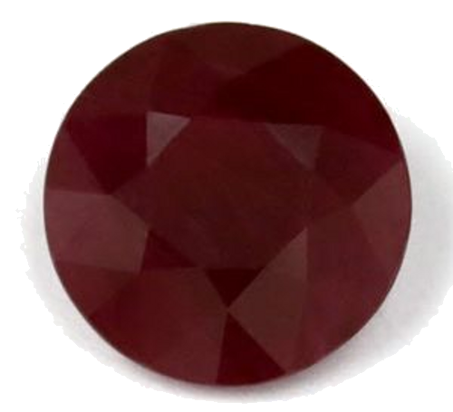 2.06 carat RED Round Rubinas (1)