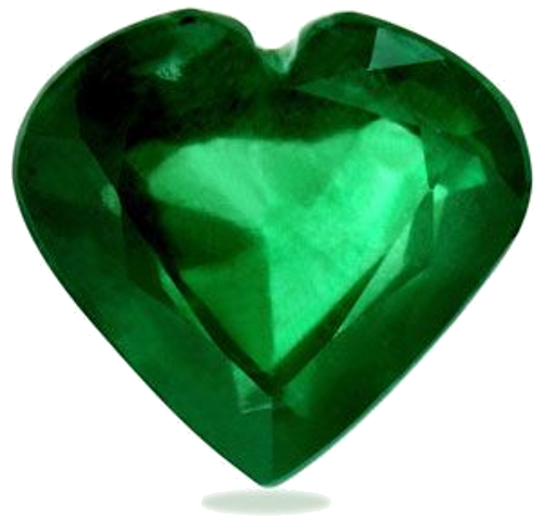 6.97 carat GREEN Heart Smaragdas (1)