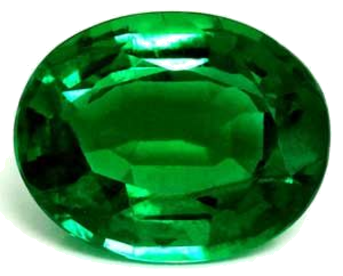 1.58 carat GREEN Oval Smaragdas (1)