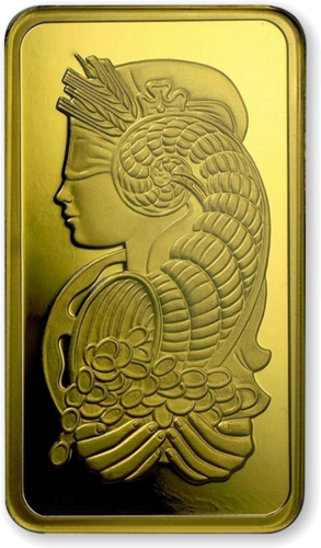 100 гр. Инвестиционно златно кюлче Fortuna PAMP (3)