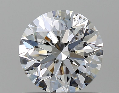 0.9 carat E-SI1 Excellent cut Natūralus Round Deimantas (1)