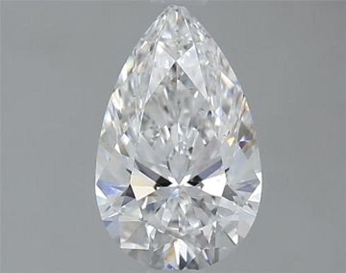 1.01 carat E-SI1 Natūralus Pear Deimantas (1)
