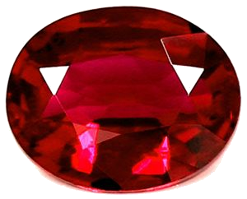 0.61 carat RED Oval Rubinas (1)